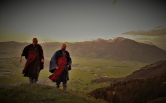 Zen Monk Marcel Reding and Zen Monk Alain M. Lafon