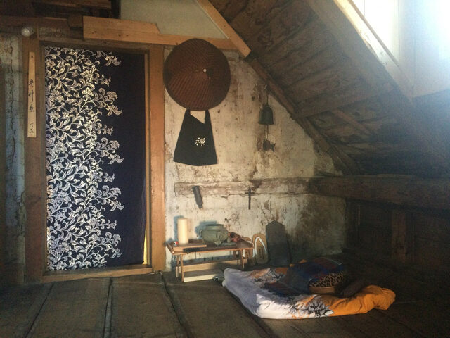 7-day Zen retreat in January in an unheated attic