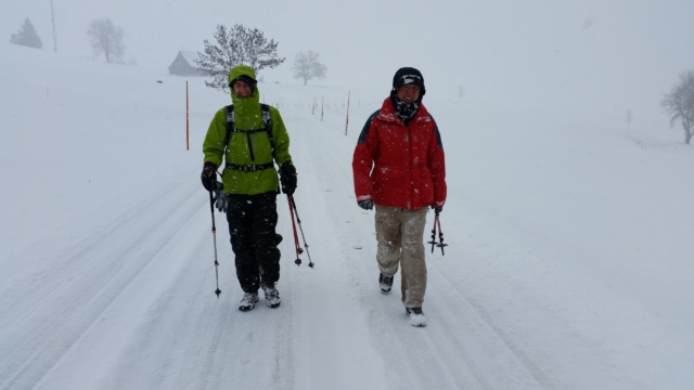 Intensive Retreat (24/7) with snow shoe hiking on day 3