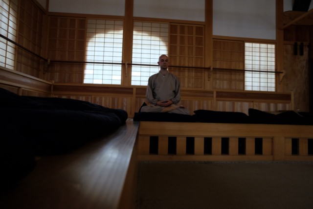 Practicing at Empukuji Monastery